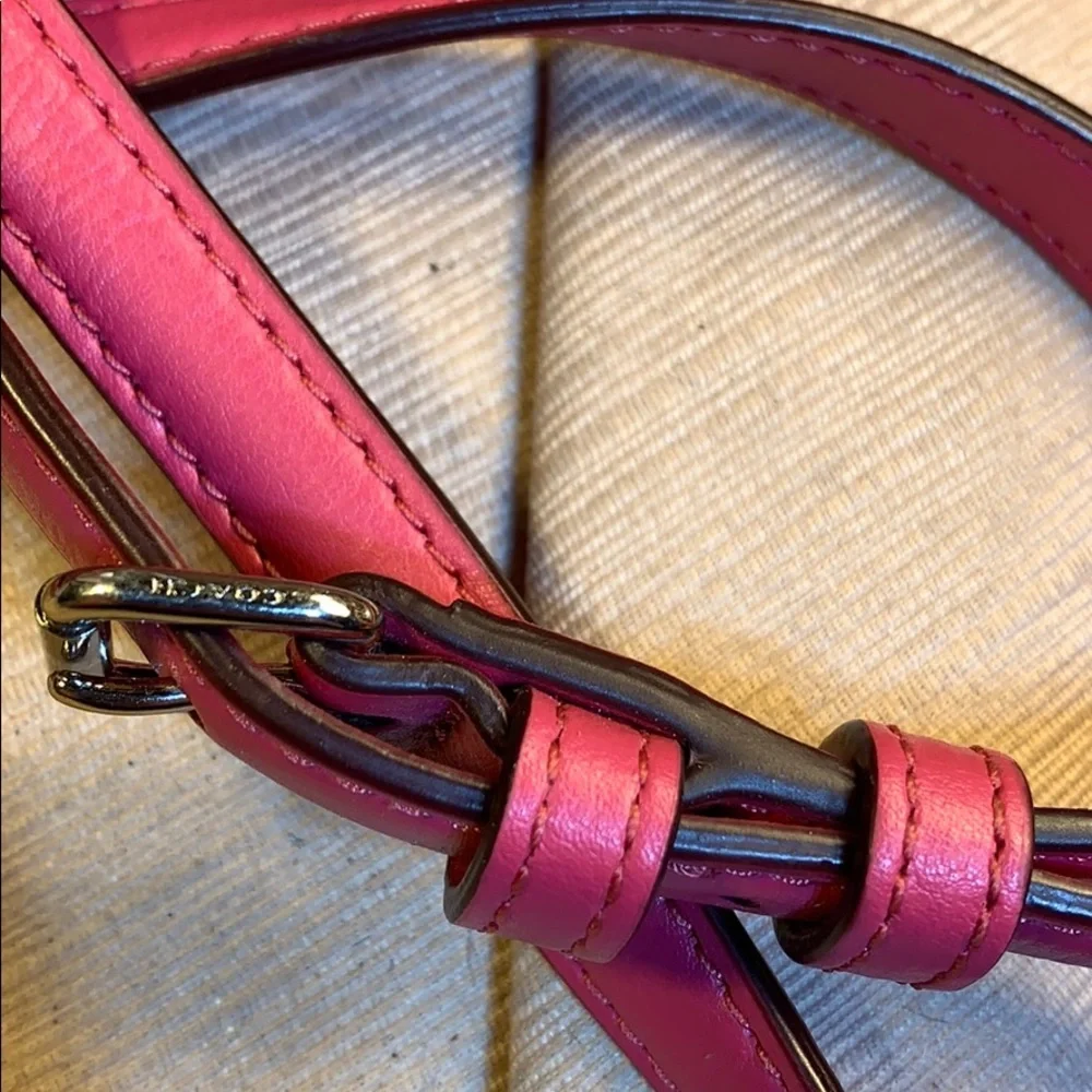 Coach leather crossbody iconic logo GC hardly worn
